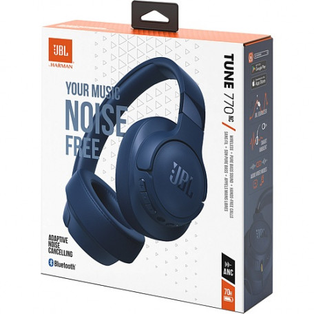 Навушники з мікрофоном JBL Tune 770NC Blue (JBLT770NCBLU)  Фото №10