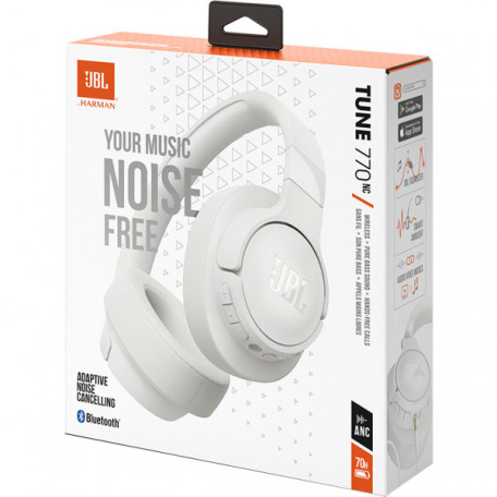 Навушники з мікрофоном JBL Tune 770NC White (JBLT770NCWHT)  Фото №10