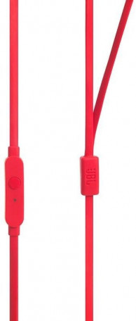 Наушники с микрофоном JBL Tune 110, Red (JBLT110RED)  Фото №2