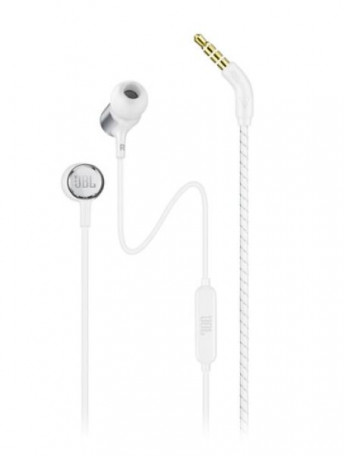 Наушники с микрофоном JBL Live 100 White (JBLLIVE100WHT)  Фото №0