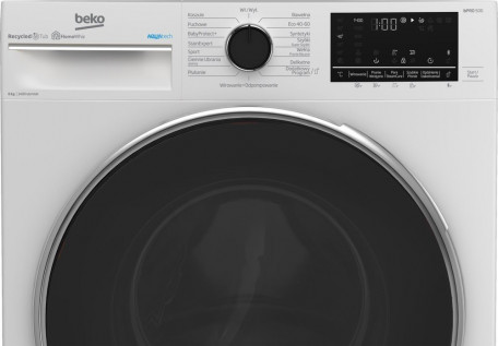 Пральна машина автоматична Beko B5WFU58408WBDC  Фото №3