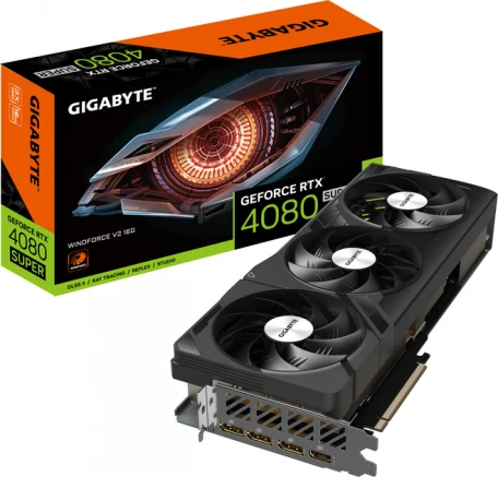 Відеокарта Gigabyte GeForce RTX 4080 Super WindForce V2 16G (GV-N408SWF3V2-16GD)  Фото №6