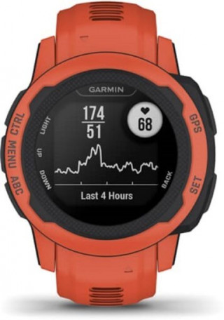 Смарт-часы Garmin Instinct 2S - Standard Edition Poppy (010-02563-16)  Фото №6