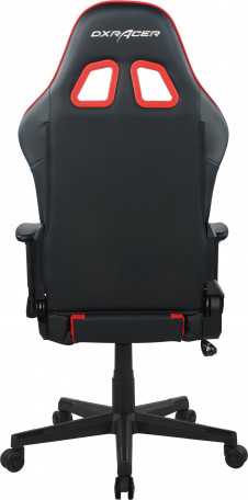 Крісло геймерське DXRACER P Series Black/Red (GC-G001-NR-C2-NVF Black/Red)  Фото №1