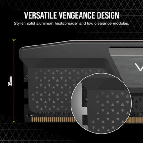 Пам&#039;ять для настільних комп&#039;ютерів Corsair 64 GB (2x32GB) 6400 MHz Vengeance (CMK64GX5M2B6400C32)  Фото №0