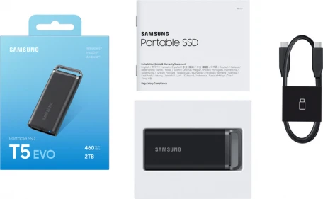 SSD накопитель Samsung T5 EVO 2TB (MU-PH2T0S)  Фото №11