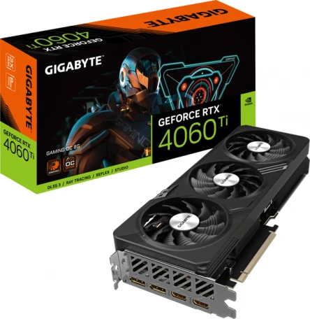 Видеокарта Gigabyte GeForce RTX 4060 Ti GAMING OC 8G (GV-N406TGAMING OC-8GD)  Фото №6