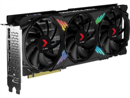 Видеокарта PNY GeForce RTX 4060 Ti 16GB XLR8 Gaming VERTO EPIC-X RGB (VCG4060T16TFXXPB1)  Фото №0