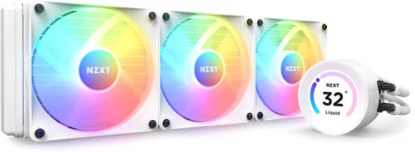 Водяное охлаждение NZXT Kraken Elite 360 ??RGB White (RL-KR36E-W1)