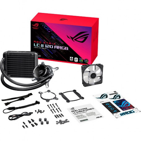 Водяное охлаждение Asus ROG Strix LC II 120 ARGB (90RC00D1-M0UAY0)  Фото №3