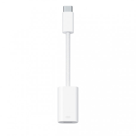 Адаптер USB Type-C Apple USB-C to Lightning Adapter White (MUQX3)