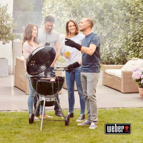 Гриль вугільний мобільний Weber Гриль Master-Touch GBS Premium E-5770 Charcoal Grill 57cm (17301004)  Фото №10