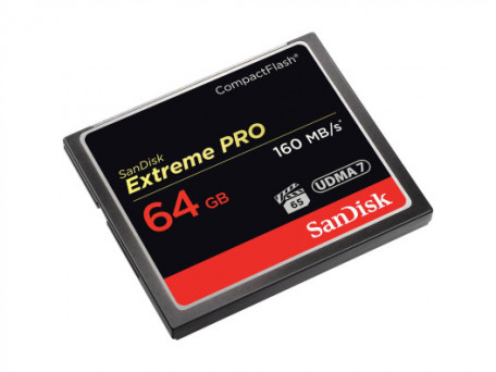 Карта памяти SanDisk 64 GB Extreme Pro CompactFlash SDCFXPS-064G-X46  Фото №1