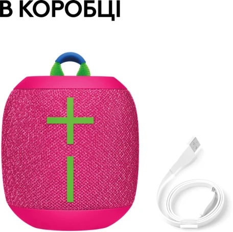 Портативная колонка Ultimate Ears Wonderboom 3 Hyper Pink (984-001831)  Фото №10