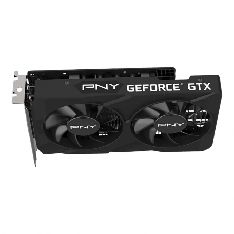 Відеокарта Pny GeForce GTX 1650 Dual Fan 4GB GDDR6 (VCG16514D6DFXPB1)  Фото №2