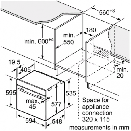 Духовка электрическая Bosch HNG6764S6  Фото №4