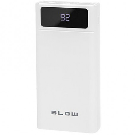 Зовнішній акумулятор (павербанк) BLOW PB40A USB-C 2xUSB 40000 mAh White (PB40AW)