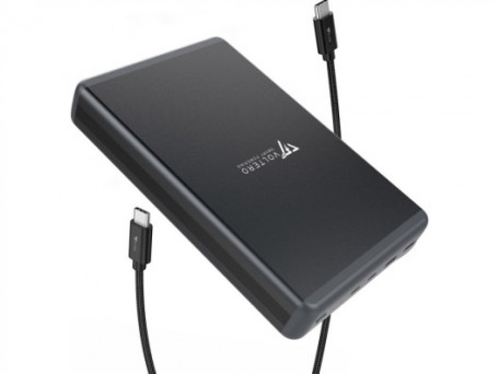 Внешний аккумулятор (павербанк) Voltero Power Bank 50000mAh S50 PD 100W PD 3.0 PPS USB-C Black for MacBook (8720828063200 6090537940980)  Фото №0