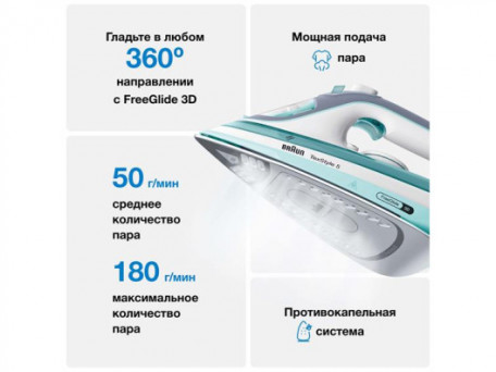 Праска з парою Braun TexStyle 5 SI5017GR  Фото №2