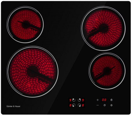 Варочная поверхность электрическая Gunter&amp;Hauer CER 640  Фото №1