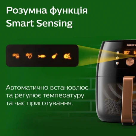 Мультипіч (аерофритюрниця) Philips Ovi Smart XXL HD9867/90  Фото №15