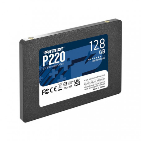 SSD накопитель Patriot P220 128 GB (P220S128G25)  Фото №1