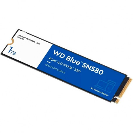 SSD накопичувач WD Blue SN580 1 TB (WDS100T3B0E)  Фото №1