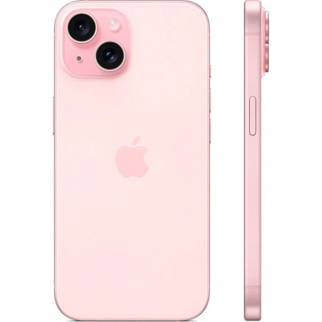 Смартфон Apple iPhone 15 128GB eSIM Pink (MTLW3)  Фото №1