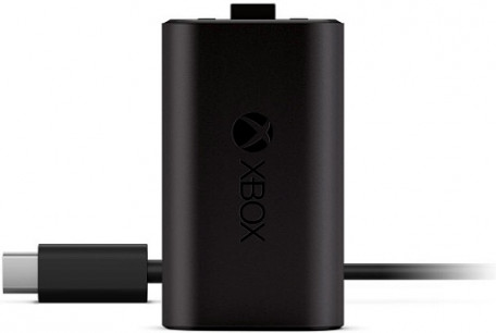 Зарядное устройство для геймпада Microsoft Xbox Series Play and Charge Kit (SXW-00002)  Фото №0