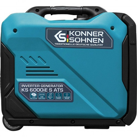 Инверторный бензиновый генератор Konner&amp;Sohnen KS 6000iE S ATS  Фото №6