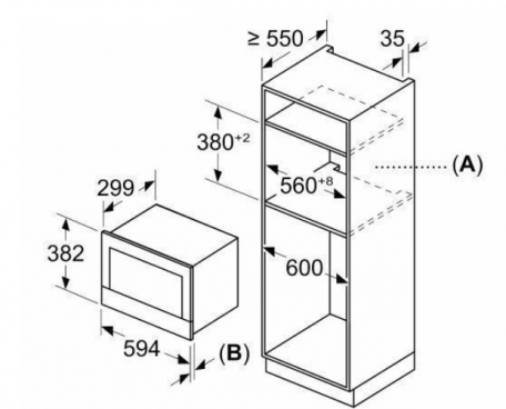 Мікрохвильовка Bosch BFL7221B1  Фото №0