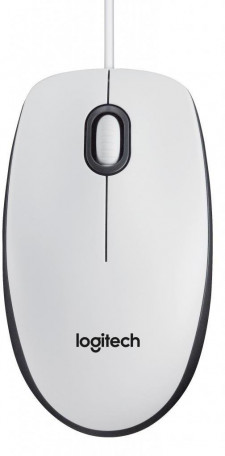 Мышь Logitech M100 White (910-005004 910-001605 910-006764)  Фото №1