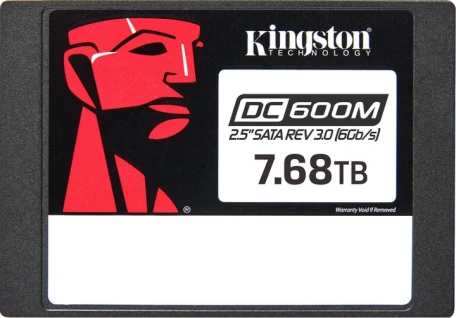 SSD накопитель Kingston DC600M 7.68 TB (SEDC600M/7680G)