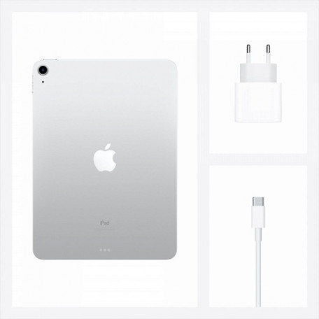 Планшет Apple iPad Air 2020 Wi-Fi 64GB Silver (MYFN2)  Фото №1