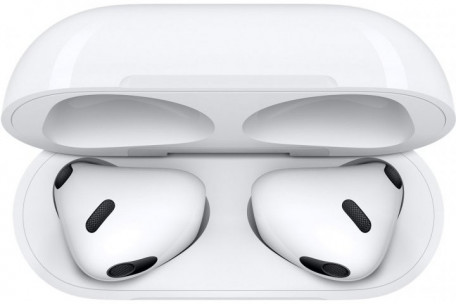 Наушники TWS Apple AirPods 3rd generation with Lightning Charging Case (MPNY3) (no Box)  Фото №0