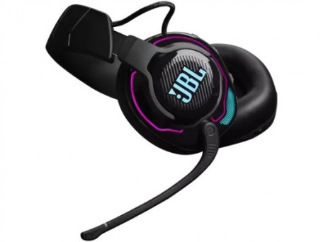 Навушники з мікрофоном JBL Quantum 910 Black (JBLQ910WLBLK)  Фото №1