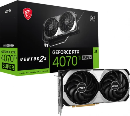 Видеокарта MSI GeForce RTX 4070 Ti SUPER 16G VENTUS 2X OC (912-V513-615)  Фото №4