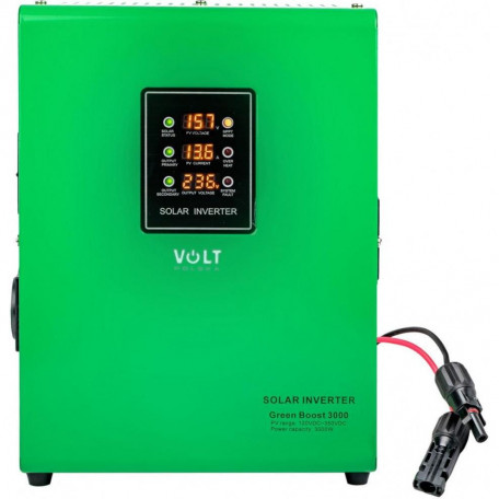 Сетевой солнечный инвертор (on-grid) Volt Polska GREEN BOOST MPPT 3000 (3SR3000001)  Фото №0