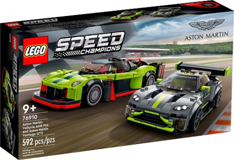 Авто-конструктор LEGO Aston Martin Valkyrie AMR Pro и Aston Martin Vantage GT3 (76910)  Фото №8