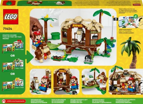 Блоковый конструктор LEGO Donkey Kong&#039;s Дом на дереве (71424)  Фото №8