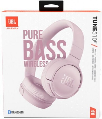 Навушники з мікрофоном JBL Tune 510BT Rose (JBLT510BTROS)  Фото №4