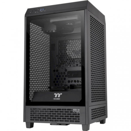 Корпус Thermaltake The Tower 200 Black (CA-1X9-00S1WN-00)  Фото №0