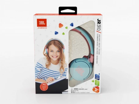 Навушники з мікрофоном JBL JR310 Blue (JBLJR310BLU)  Фото №6