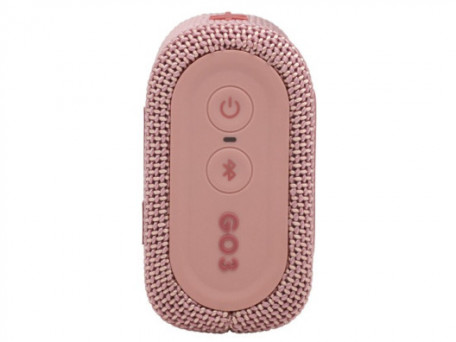 Портативна колонка JBL Go 3 Pink (JBLGO3PINK)  Фото №3