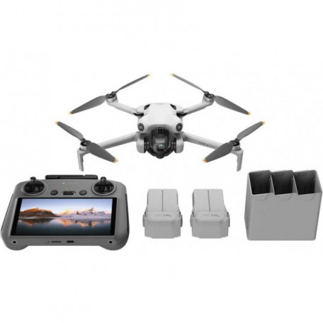 Квадрокоптер DJI Mini 4 Pro Fly More Combo Plus + пульт DJI RC 2 (CP.MA.00000740.01)