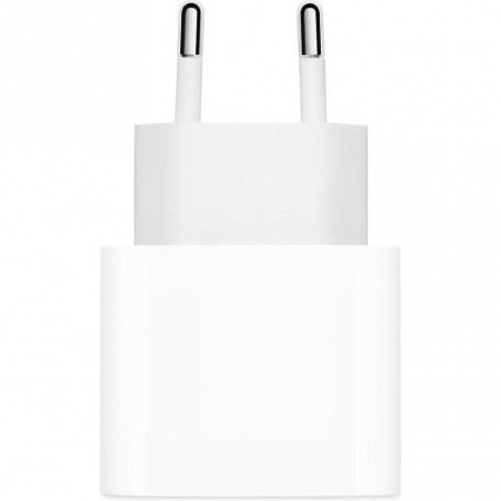 Мережевий зарядний пристрій Apple 20W USB-C White (MHJA3)  Фото №0