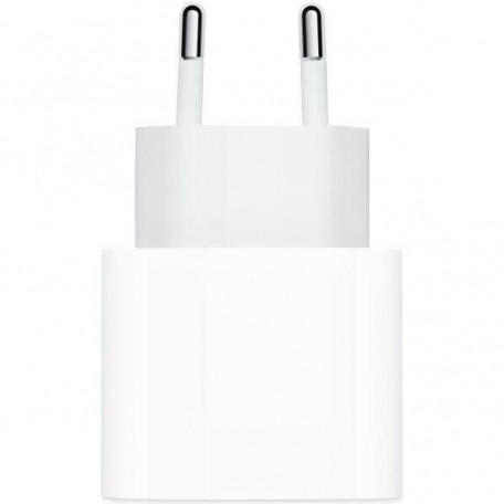 Мережевий зарядний пристрій Apple 20W USB-C White (MHJA3)  Фото №2