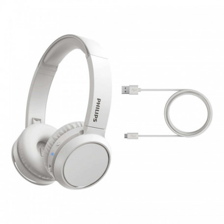 Навушники з мікрофоном Philips Wireless Mic White (TAH4205WT)  Фото №5