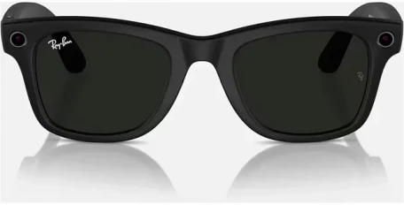 Смарт-очки Ray-Ban Meta Wayfarer Standard Matte Black/Clear to G-15 Green Transitions RW4006 601SM1 50-22  Фото №1