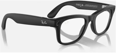 Смарт-очки Ray-Ban Meta Wayfarer Standard Matte Black/Clear to G-15 Green Transitions RW4006 601SM1 50-22  Фото №7